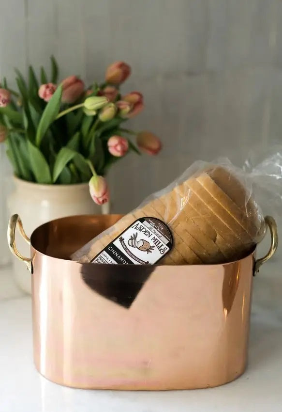 Season and Stir™ Luxury Copper Bread Box