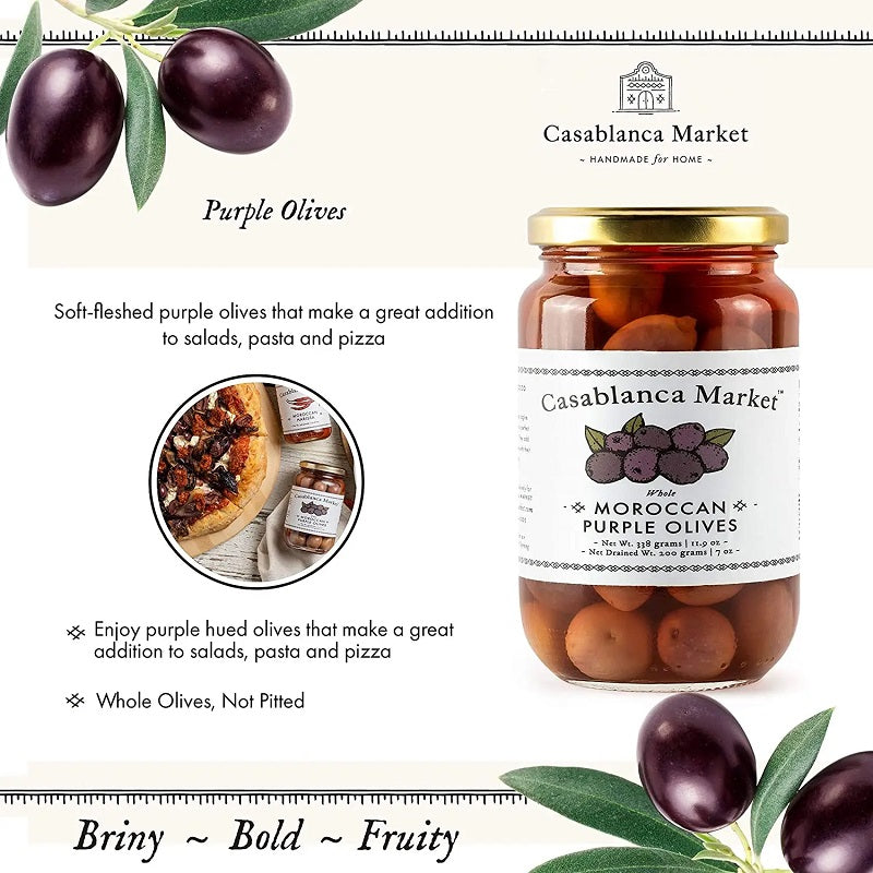 Season and Stir™ Casablanca Market Moroccan Purple Olives