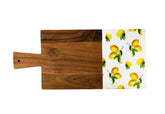 Season and Stir™ Lemon Wood Cutting board