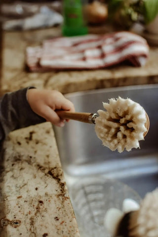 Season and Stir™ Bamboo Long Handle Dish Brush