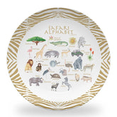 Season and Stir™ Safari Alphabet Unbreakable Thermasaf Plastic Plate