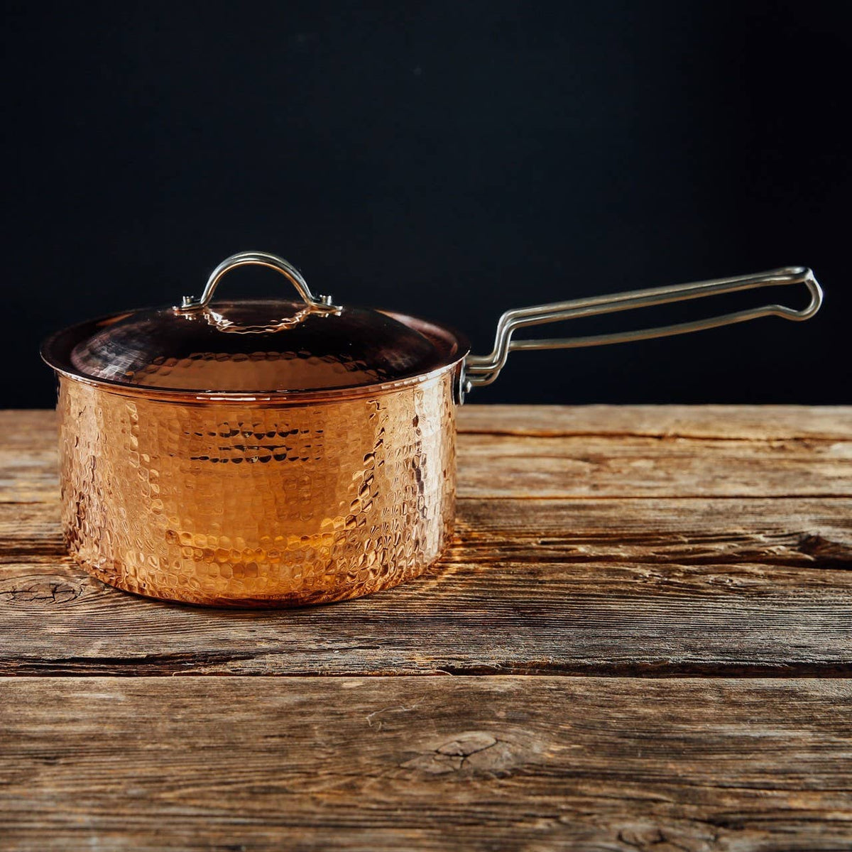 Season and Stir™ Copper Saucepan