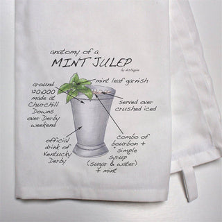 Season and Stir™ Mint Julep Anatomy Bar Towel