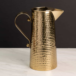 Season and Stir™ Small S.S. Gold Hammered Pitcher