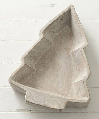 Season and Stir™ Dough Bowl Tree White Wash Small ON SALE