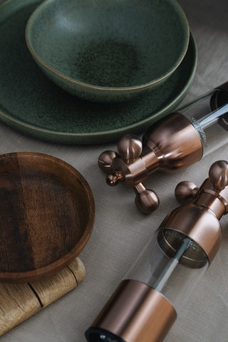 Season and Stir™ - AXIA, Salt and pepper mill (Matt Copper)