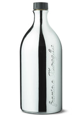 Season and Stir™ Extra Virgin Olive Oil Glass Bottle (Silver) by Muraglia