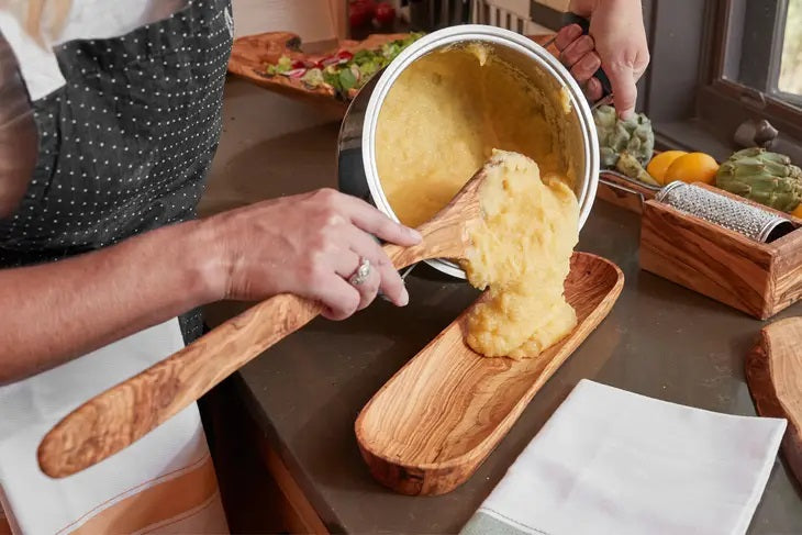 Season and Stir™ Italian Olivewood Polenta Spoon