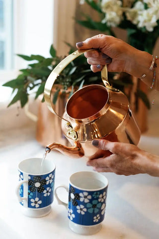 Season and Stir™ English Copper Tea Kettle