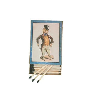 Season and Stir™ "Dapper Cats" Handmade Decorator Matchbox