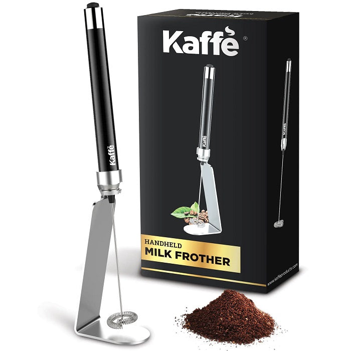Season and Stir™ Kaffe Handheld Milk Frother with Stand