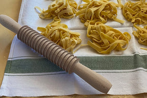 Season and Stir™ Italian Beechwood Rolling Pin - Spaghetti