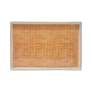 Season and Stir™ Rattan Enameled Oliver Tray