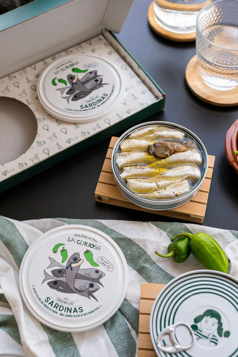 Season and Stir™ Sardines with Padron Peppers