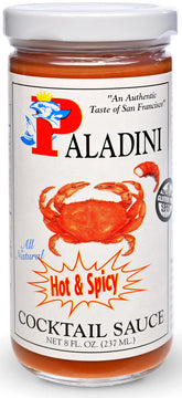 Season and Stir™ All-Natural Hot & Spicy Cocktail Sauce - 8 oz Paladini