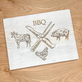 Season and Stir™ BBQ Crest Serving Board