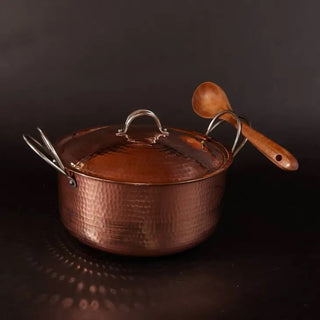 Season and Stir™ Beautiful and Big Copper Dutch Oven - 2 sizes