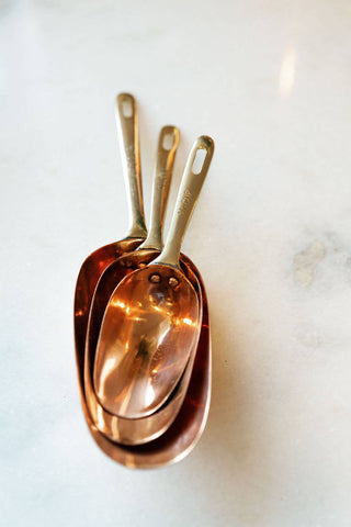 Season and Stir™ Copper Measuring Scoops - 10% off on checkout