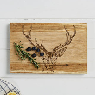 Season and Stir™ Stag Prince Oak Serving Board