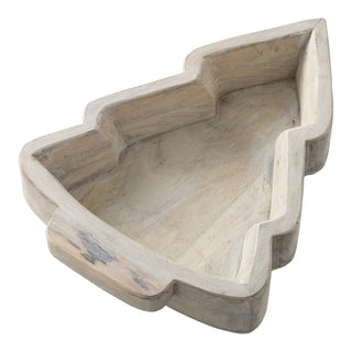 Season and Stir™ Dough Bowl Tree White Wash Small ON SALE