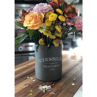 Season and Stir™ Cement Utensil Holder